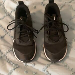 Black youth volleyball/ indoor court sneakers